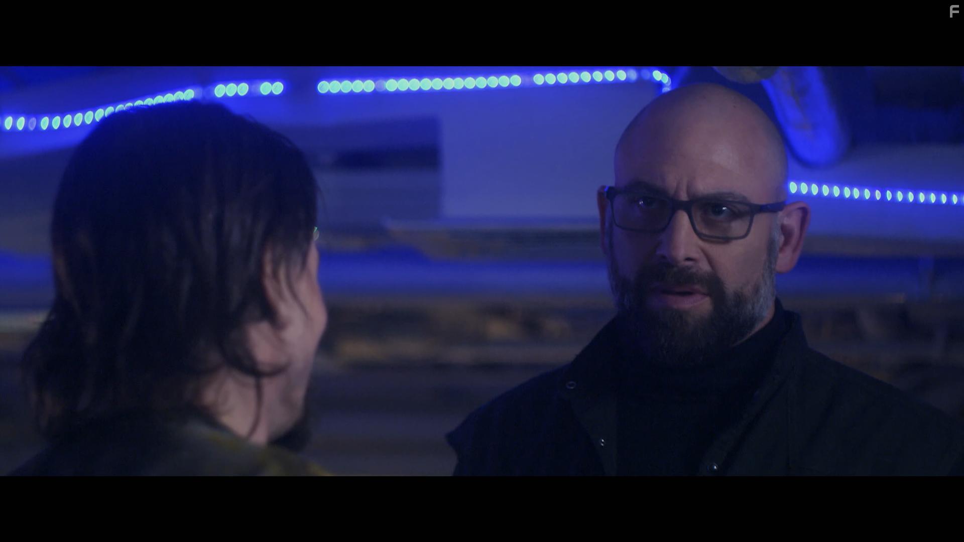 Stink Fisher and Ryan Kiser in Crossbreed (2019)