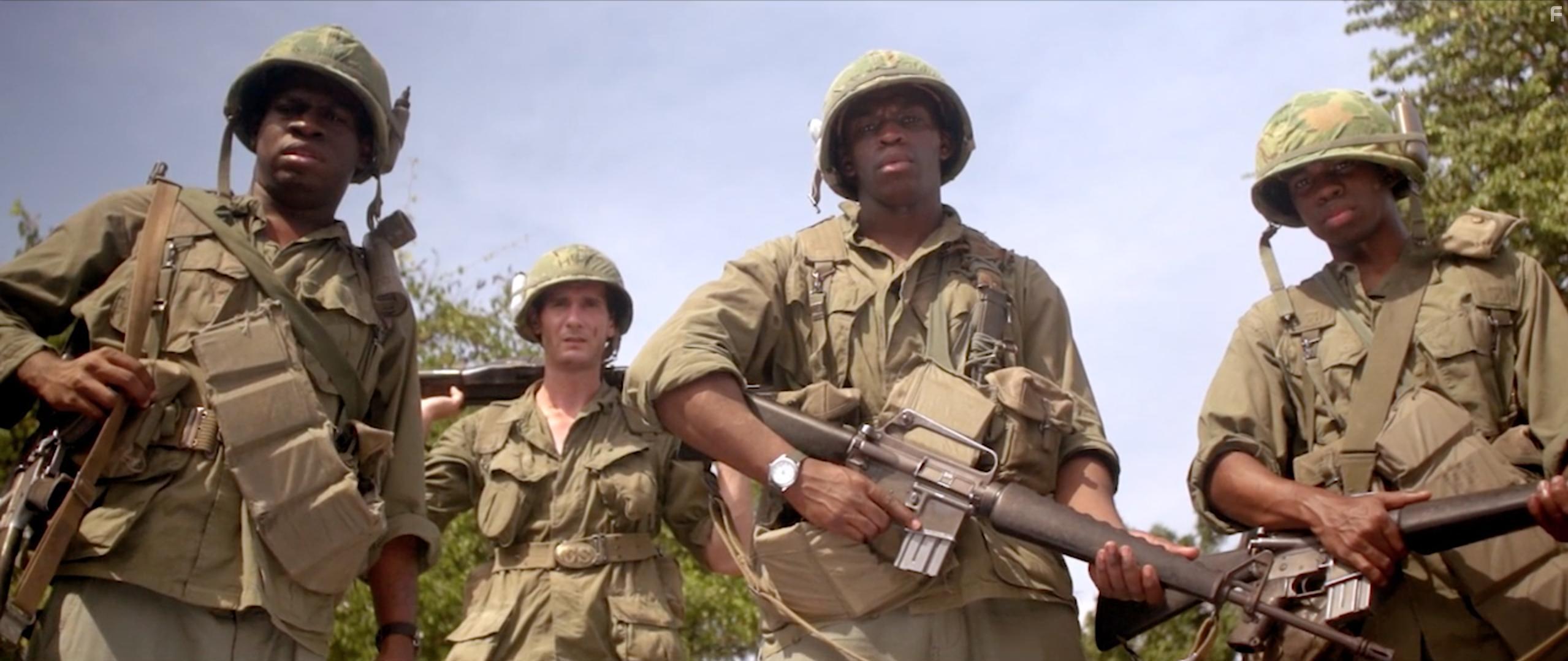 Chase Gutzmore, Jacob Keohane, Marcus Bailey, and Christopher Long in Point Man (2018)