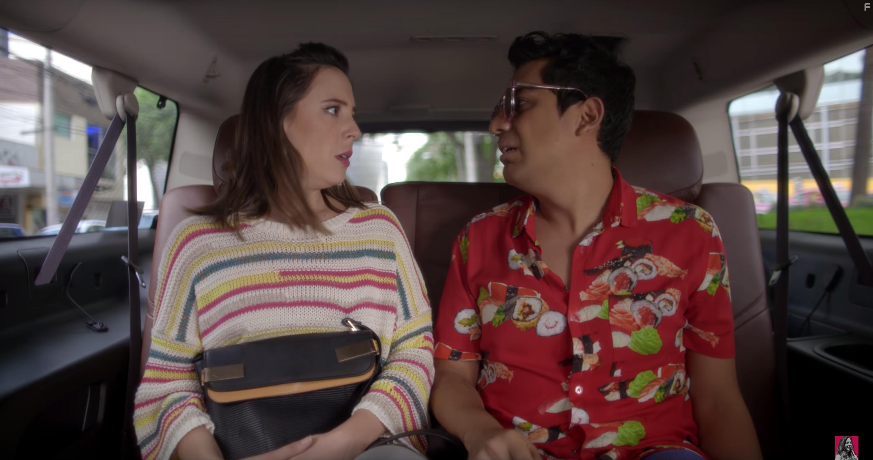 Ricardo Peralta and Sofia Nio de Rivera in Sobreviv (2018)