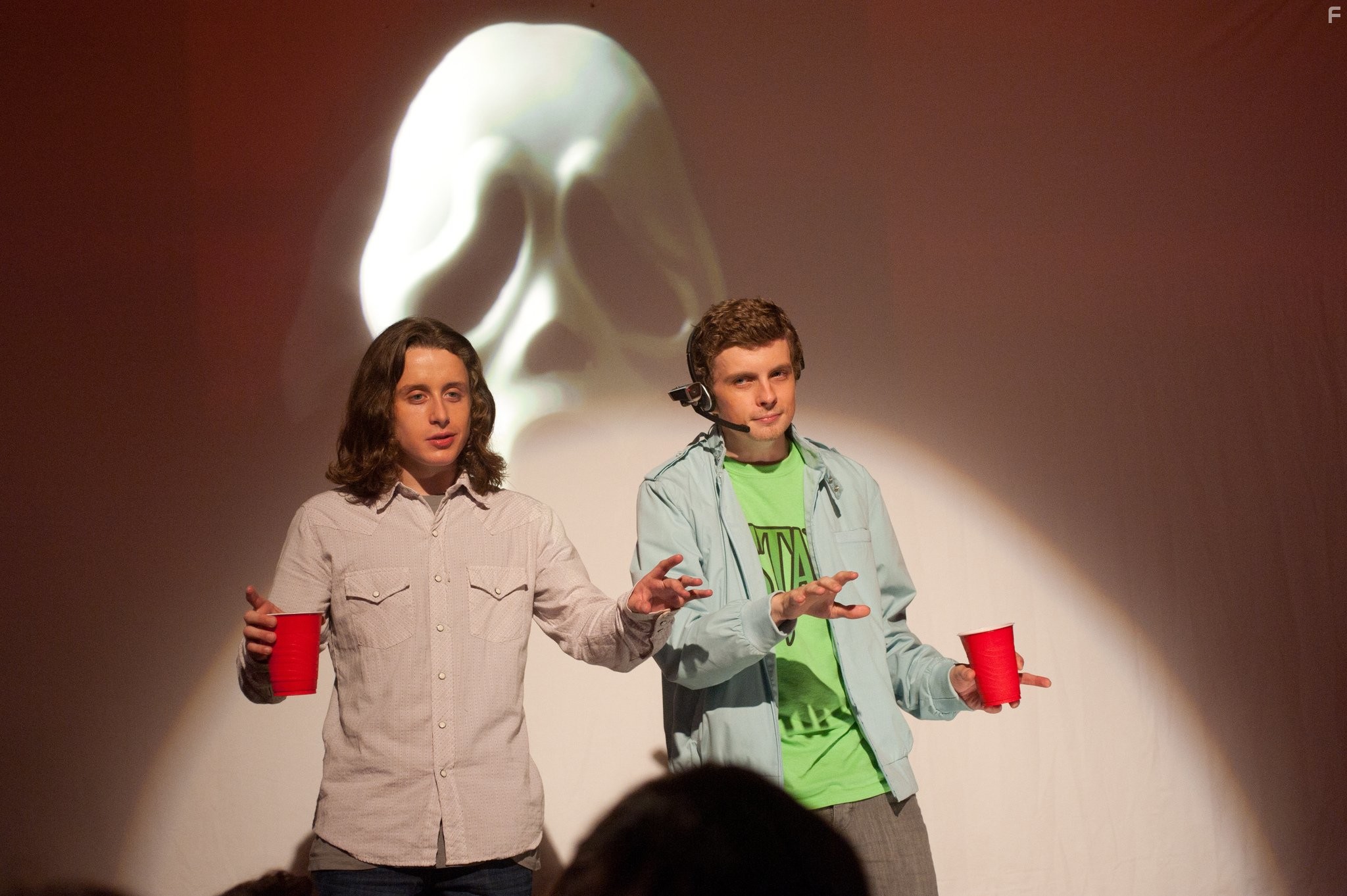 Rory Culkin and Erik Knudsen in Крик 4 (2011)