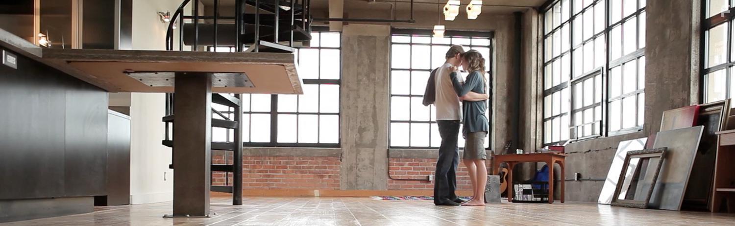 Jessica Koloian and Jared Withrow in Courageous Love (2016)