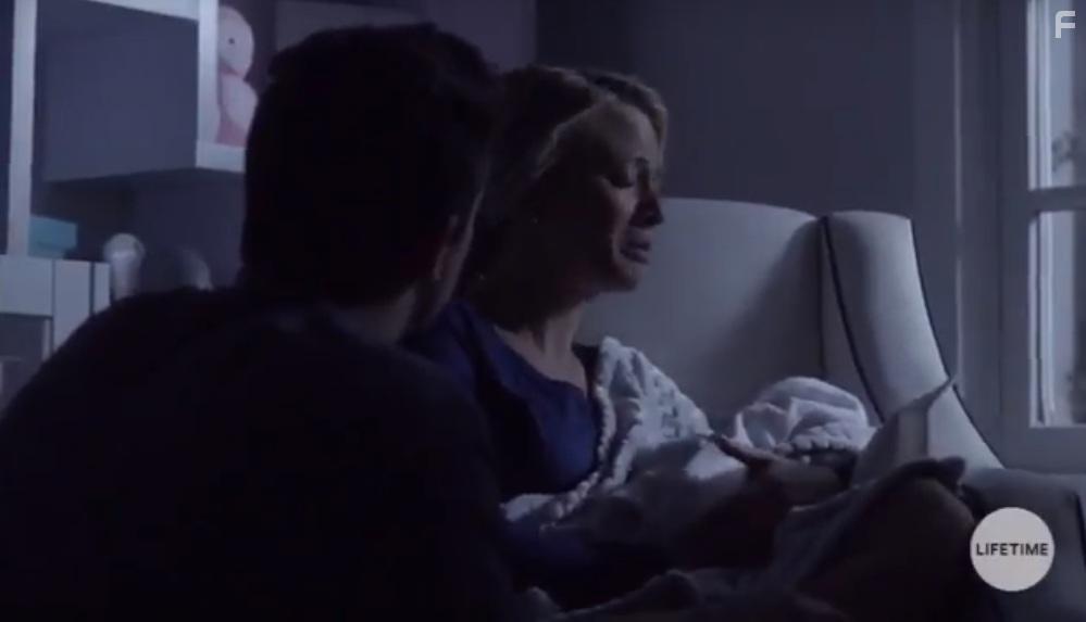 Brandon Barash and Amanda Clayton in Cradle Swapping (2017)