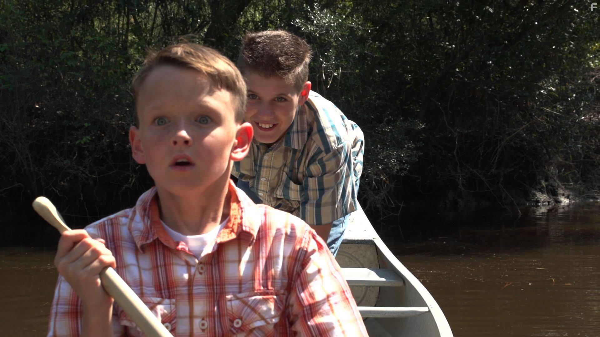 Brock Patrick Kaufman and Caleb Meadows in Happy Log (2016)