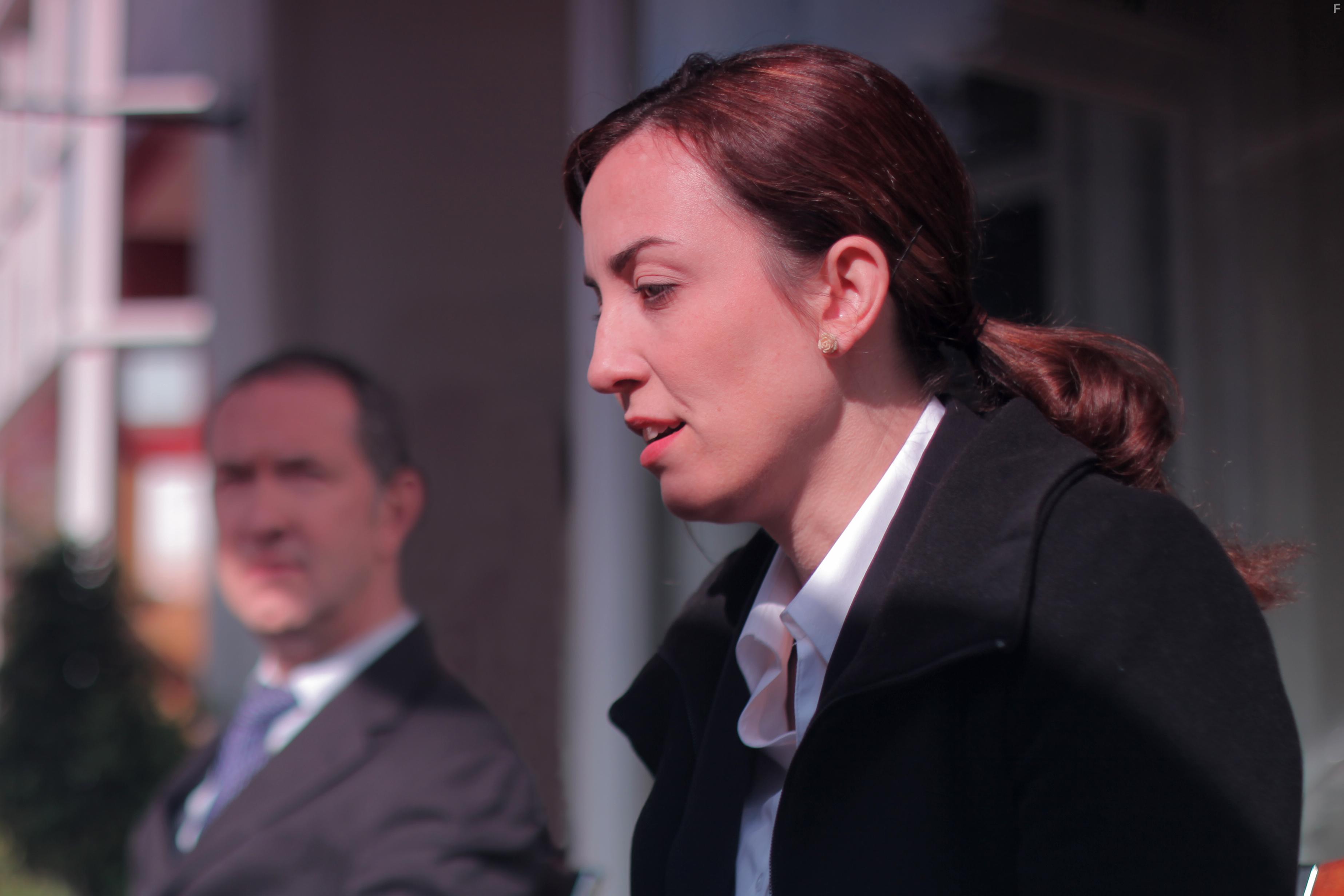 Mark Starr and Karen French in The Watcher Self (2016)