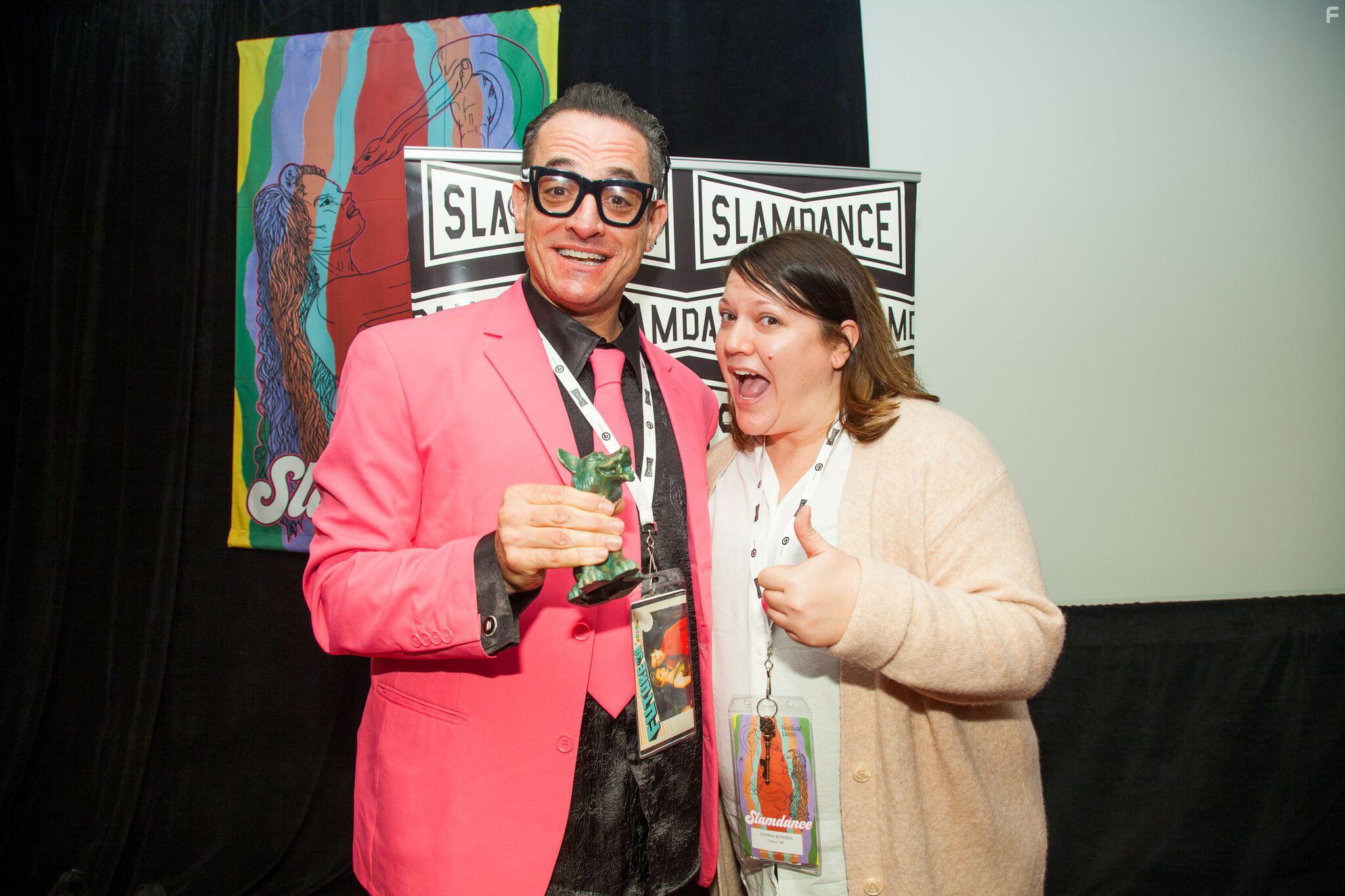 Audience Award for Beyond Feature: Future '38. Jamie Greenberg and Joanna Bowzer.