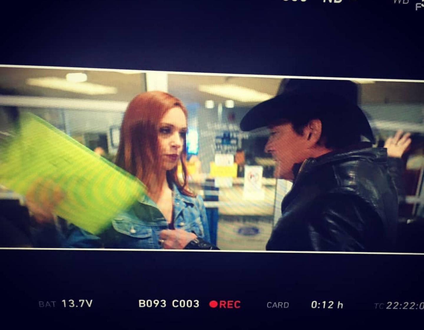 Michael Madsen and Gioia Libardoni in Trading Paint (2019)