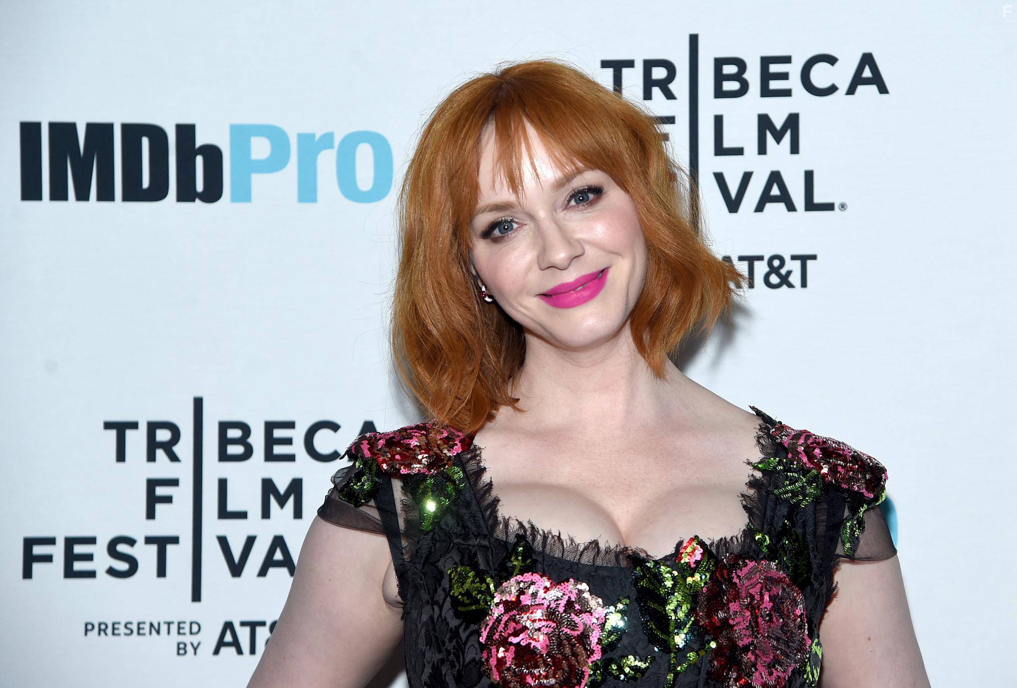 Christina Hendricks attends the 2018 Tribeca Film Festival afterparty for 'Egg' hosted by the IMDbPro App at TAO Downtown on April 21, 2018 in New York City.