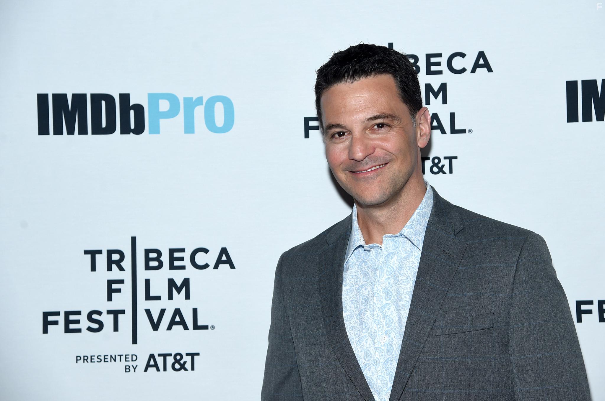 David Alan at an event for Egg (2018)