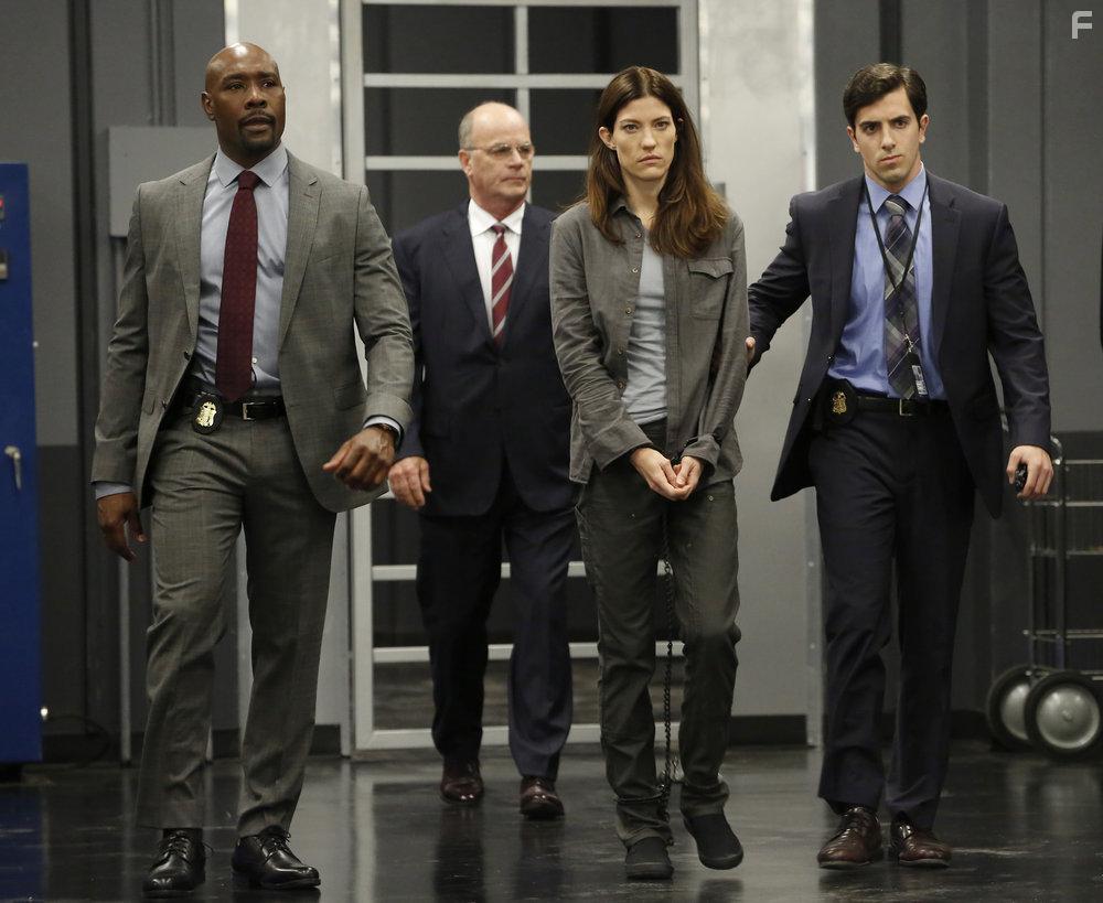 Morris Chestnut, John Finn, and Jennifer Carpenter in The Enemy Within (2019)