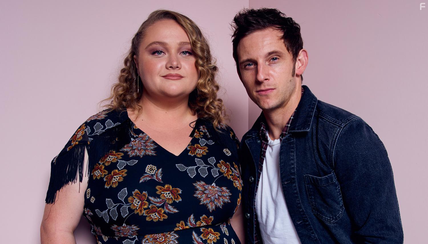 Jamie Bell and Danielle Macdonald in Skin (2018)