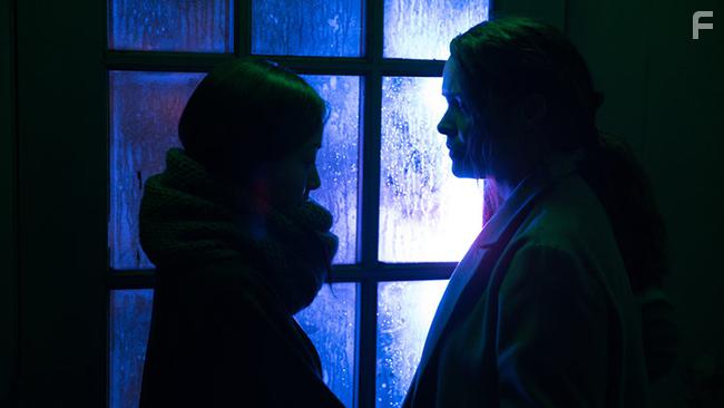 Christine Woods and Karen Fukuhara in Stray (2019)