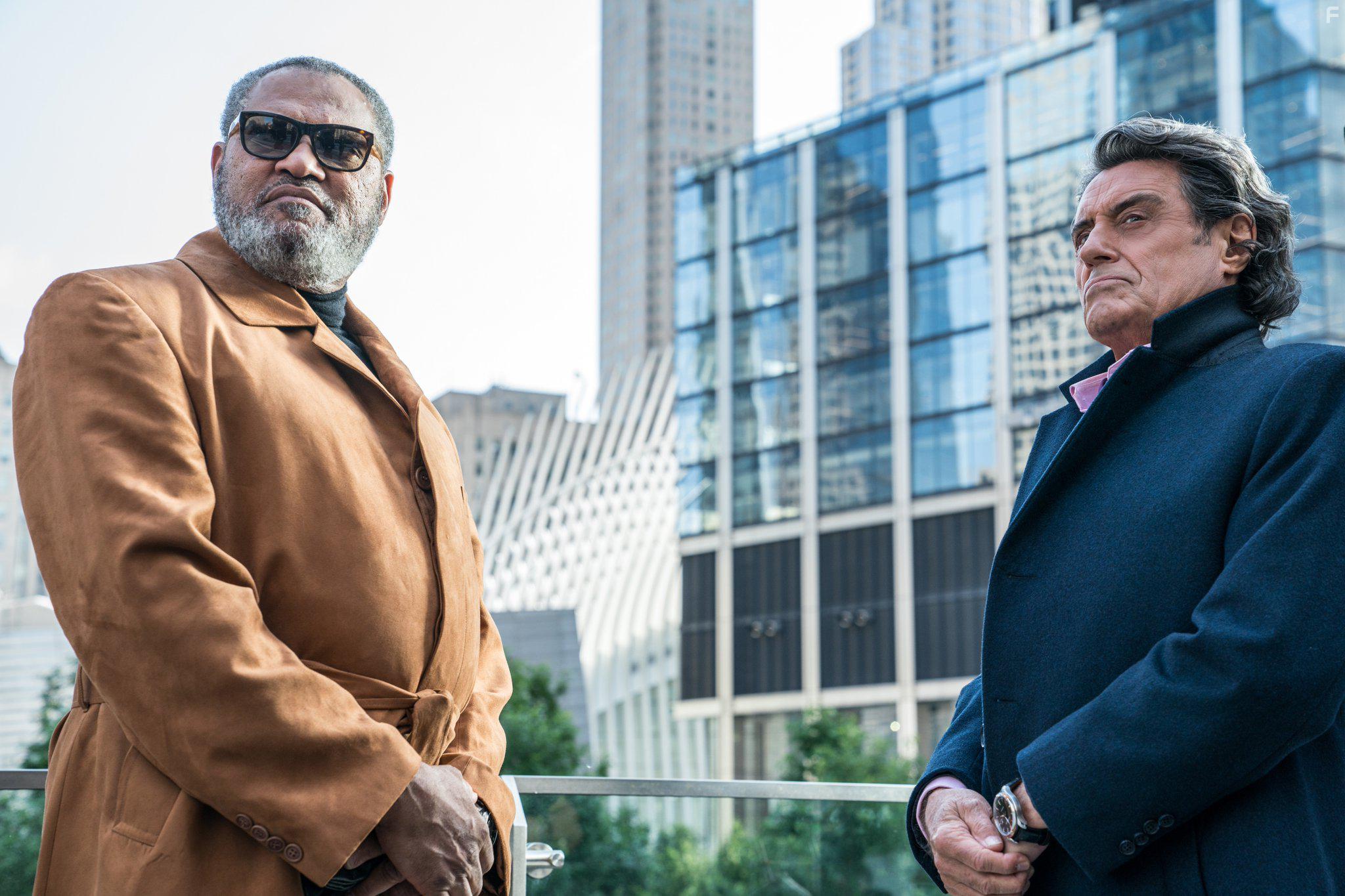 Laurence Fishburne and Ian McShane in John Wick: Chapter 3 - Parabellum (2019)