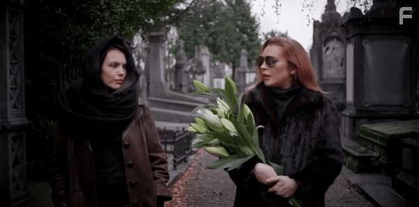 Lindsay Lohan and Charlotte Beckett in Among the Shadows (2019)