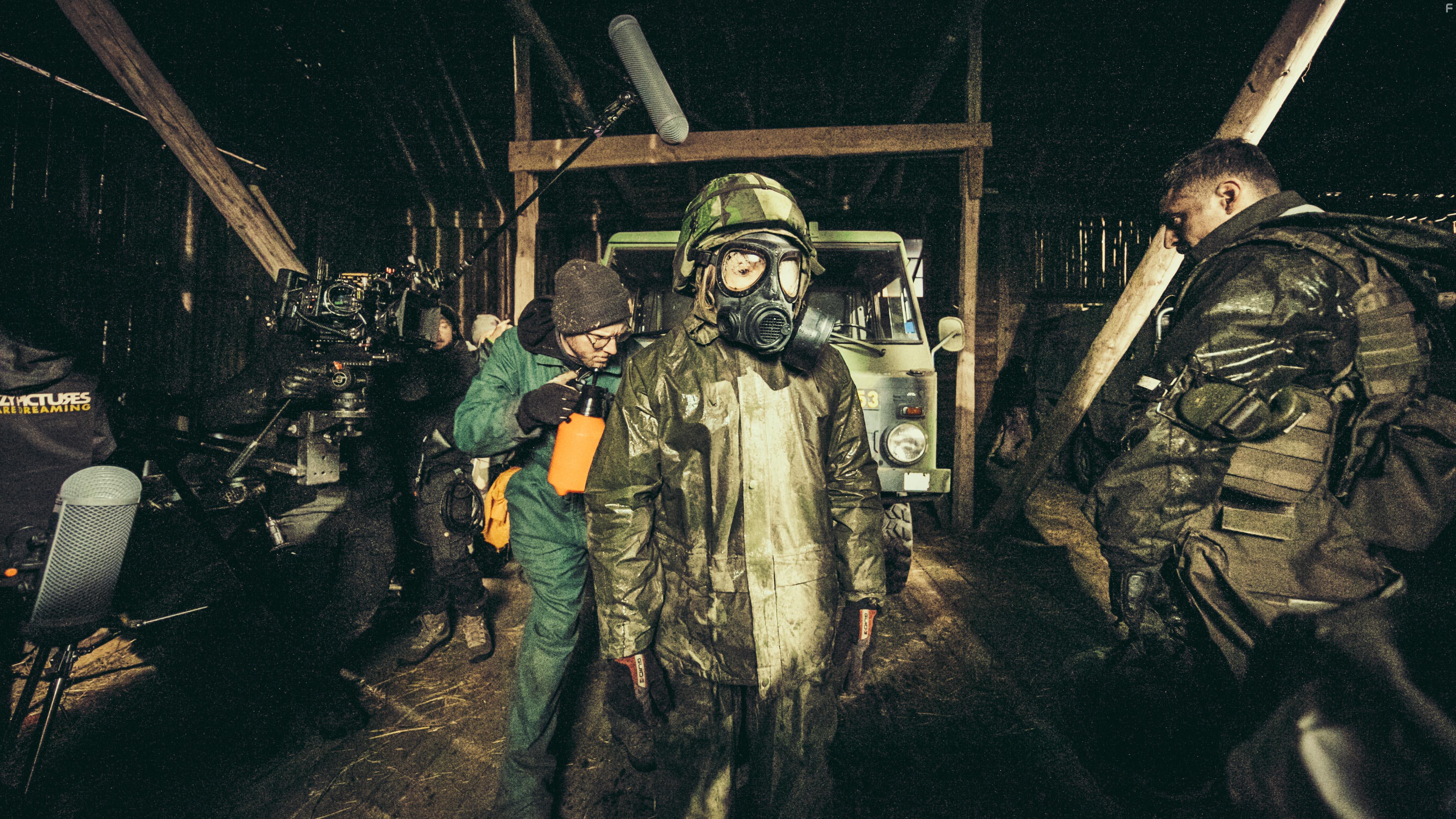 Pia Halvorsen, Alexej Manvelov, and Rasmus Rsmark in Den blomstertid nu kommer (2018)