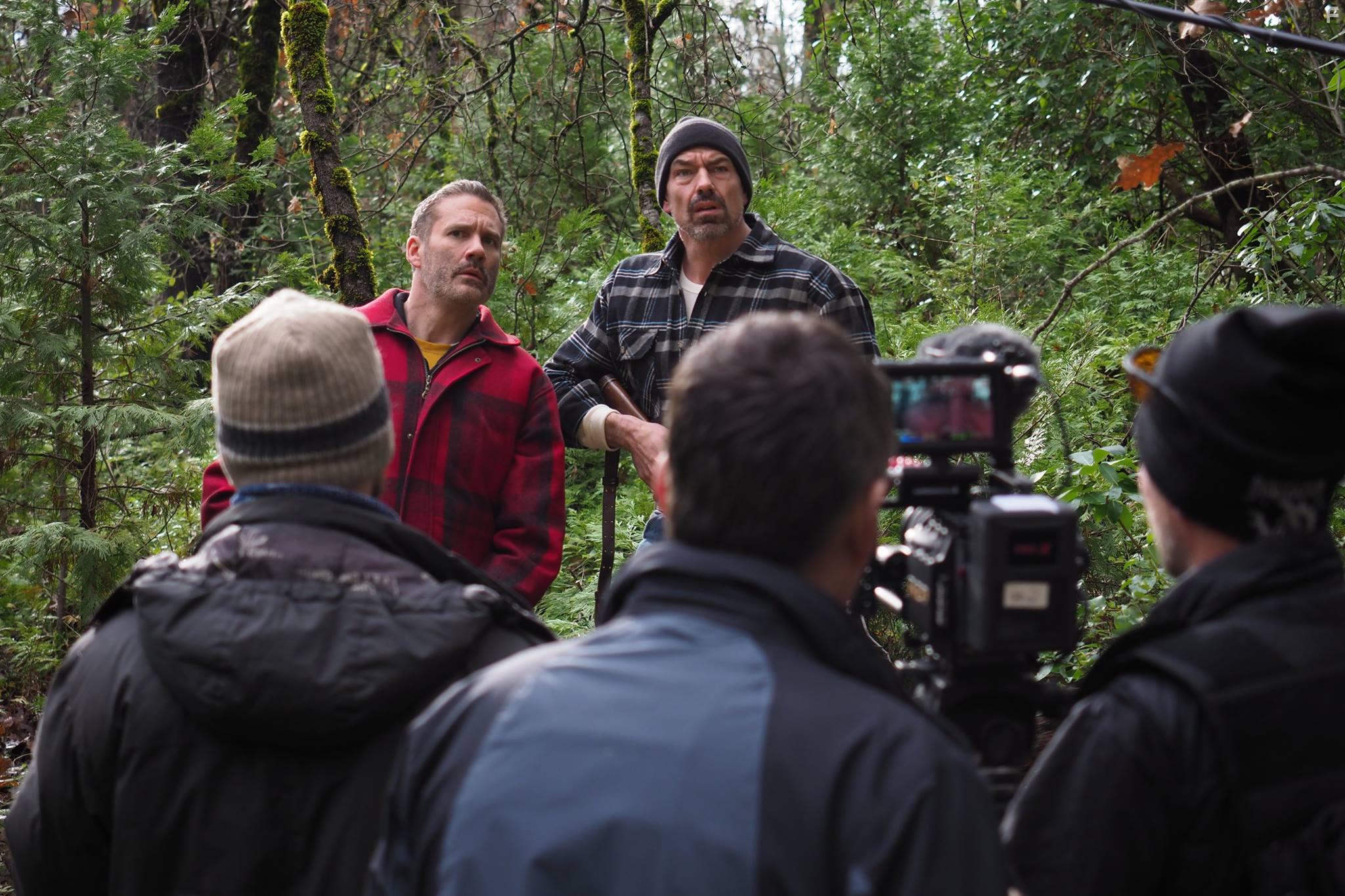 Greg James, Brad Douglas, Dan Kyle, and Chuck Greenwood in Between the Trees (2018)