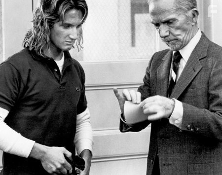 Sean Penn, Ray Walston Film Set Fast Times At Ridgemont High (1982) 0083929 Universal Pictures