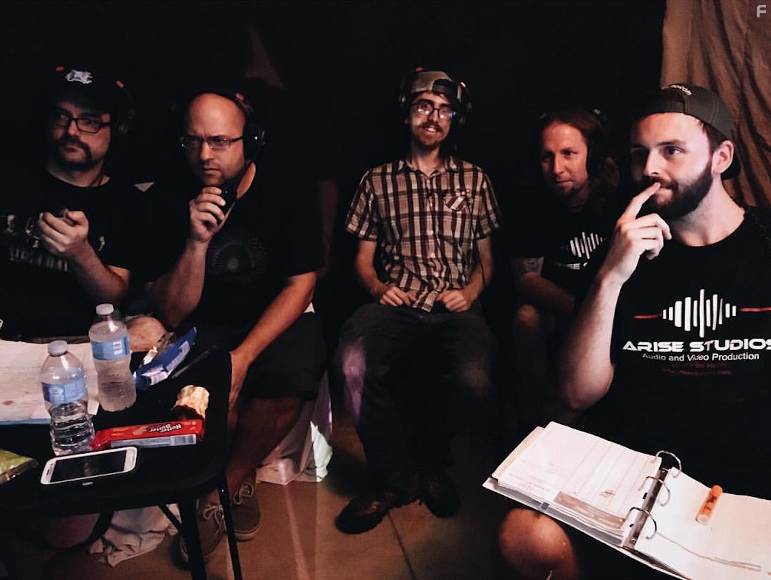 Craig Wynn, Jayson Malik, Tyler Hutchins, Richard Stringham, and Chad Foreman in Close Calls (2017)