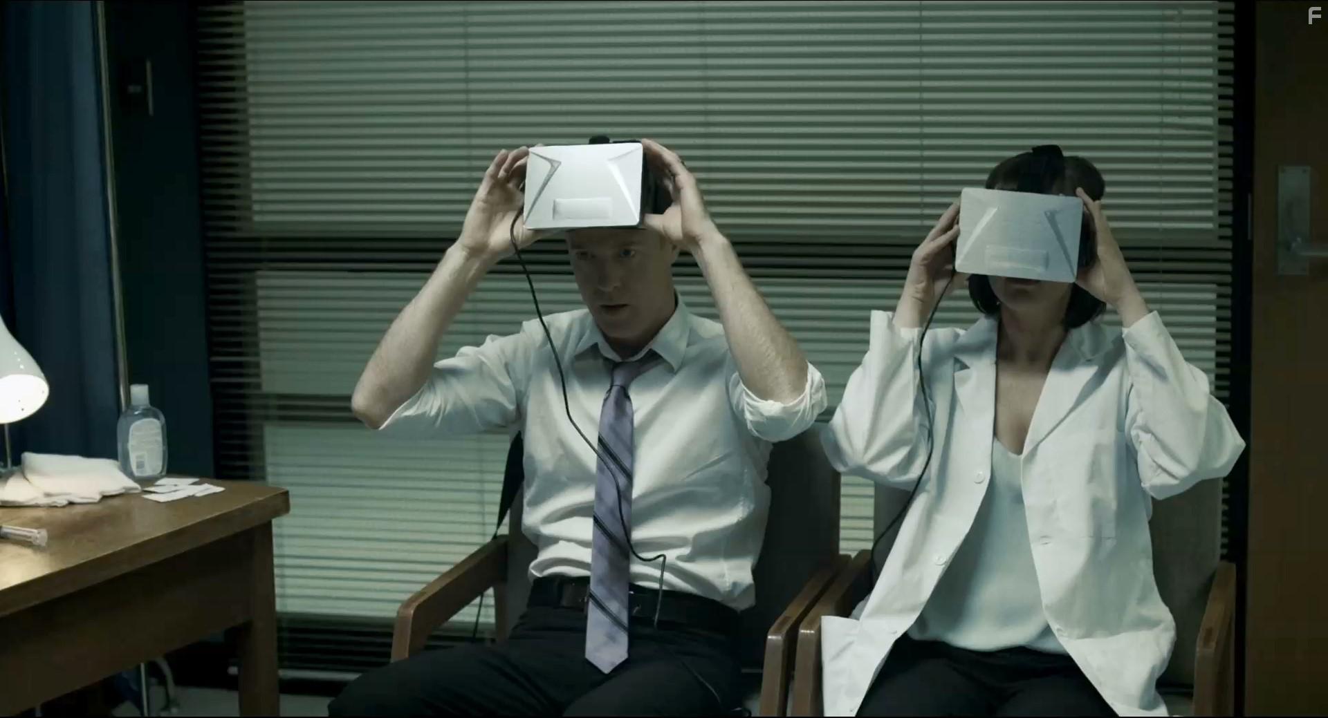 Emily Holmes and David Lewis in Violentia (2018)