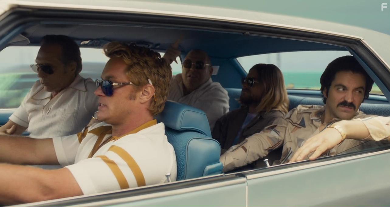William Fichtner, Louis Lombardi, Travis Fimmel, Jake Weary, and Rhys Coiro in Finding Steve McQueen (2018)