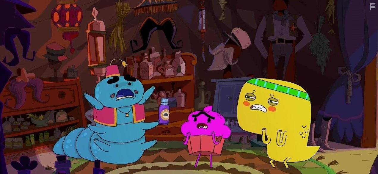 Mark Little and Justin Collette in Cupcake & Dino: General Services (2018)