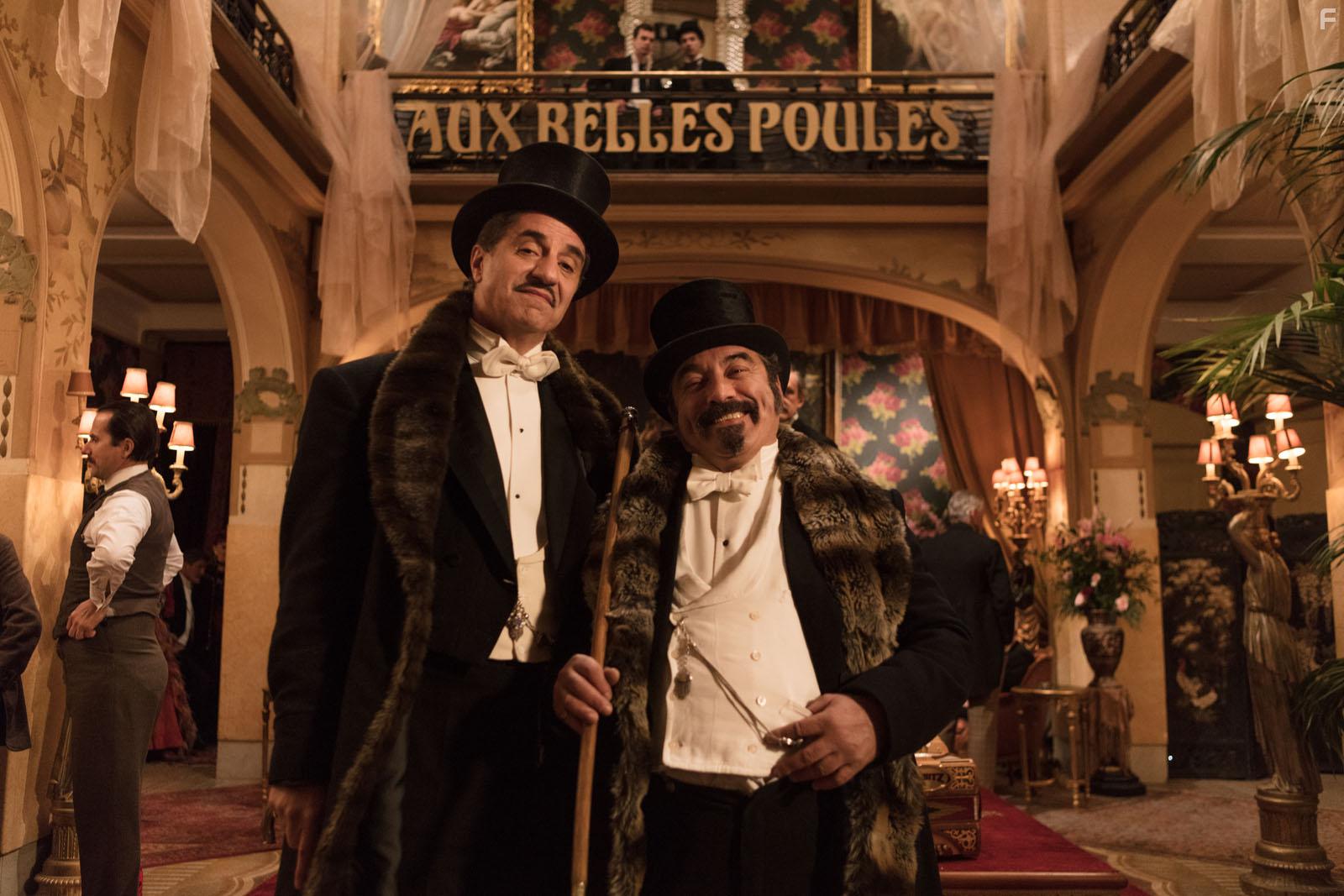 Simon Abkarian and Marc Androni in Edmond (2018)