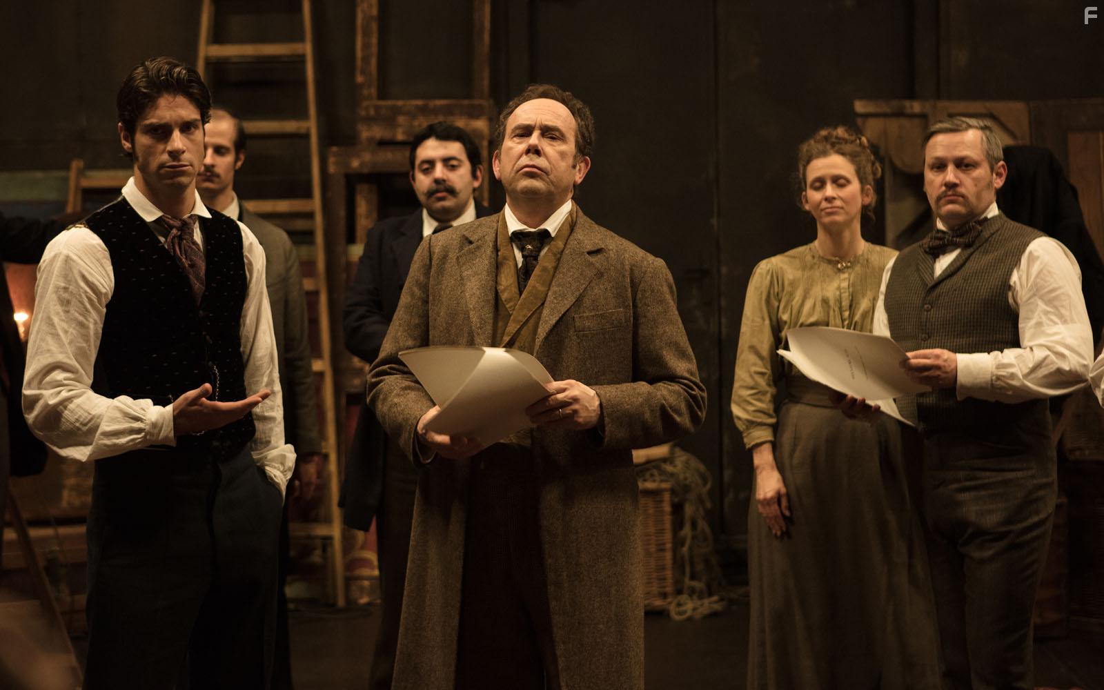 Olivier Gourmet and Tom Leeb in Edmond (2018)