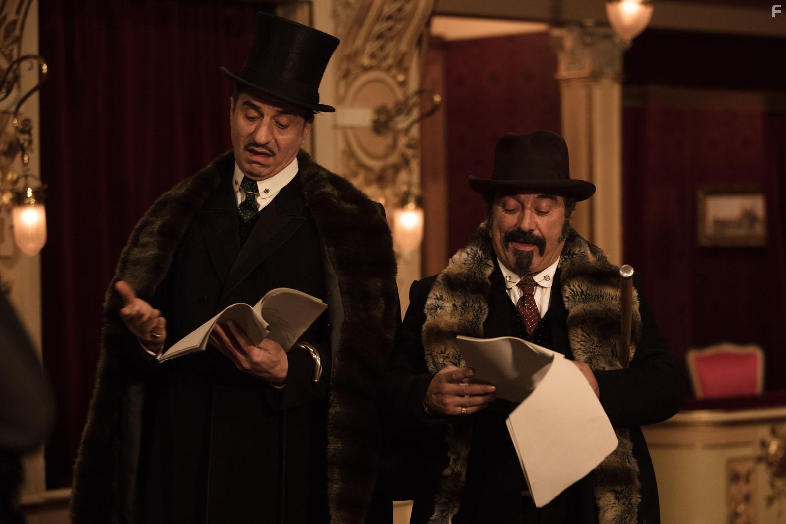 Simon Abkarian and Marc Androni in Edmond (2018)