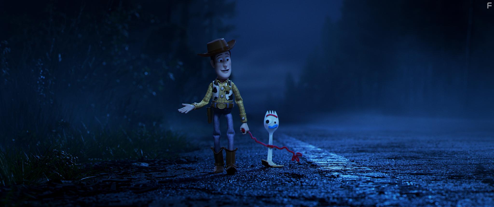 Tom Hanks and Tony Hale in Toy Story 4 (2019)