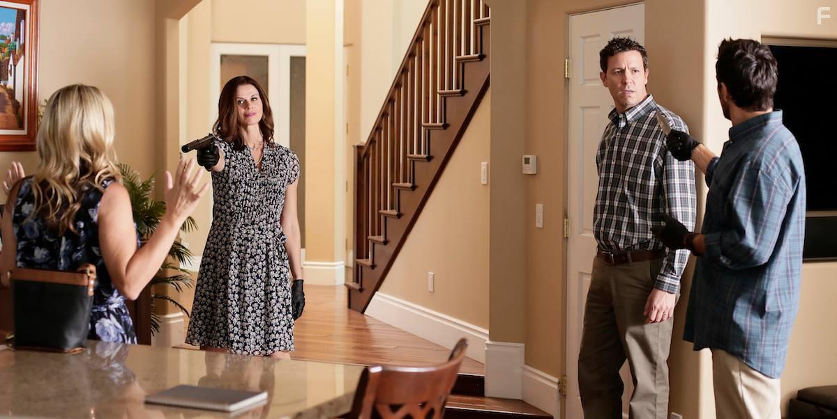 Kelly Packard, Todd Cahoon, Jennifer Taylor, and Madison Dirks in Family Vanished (2018)