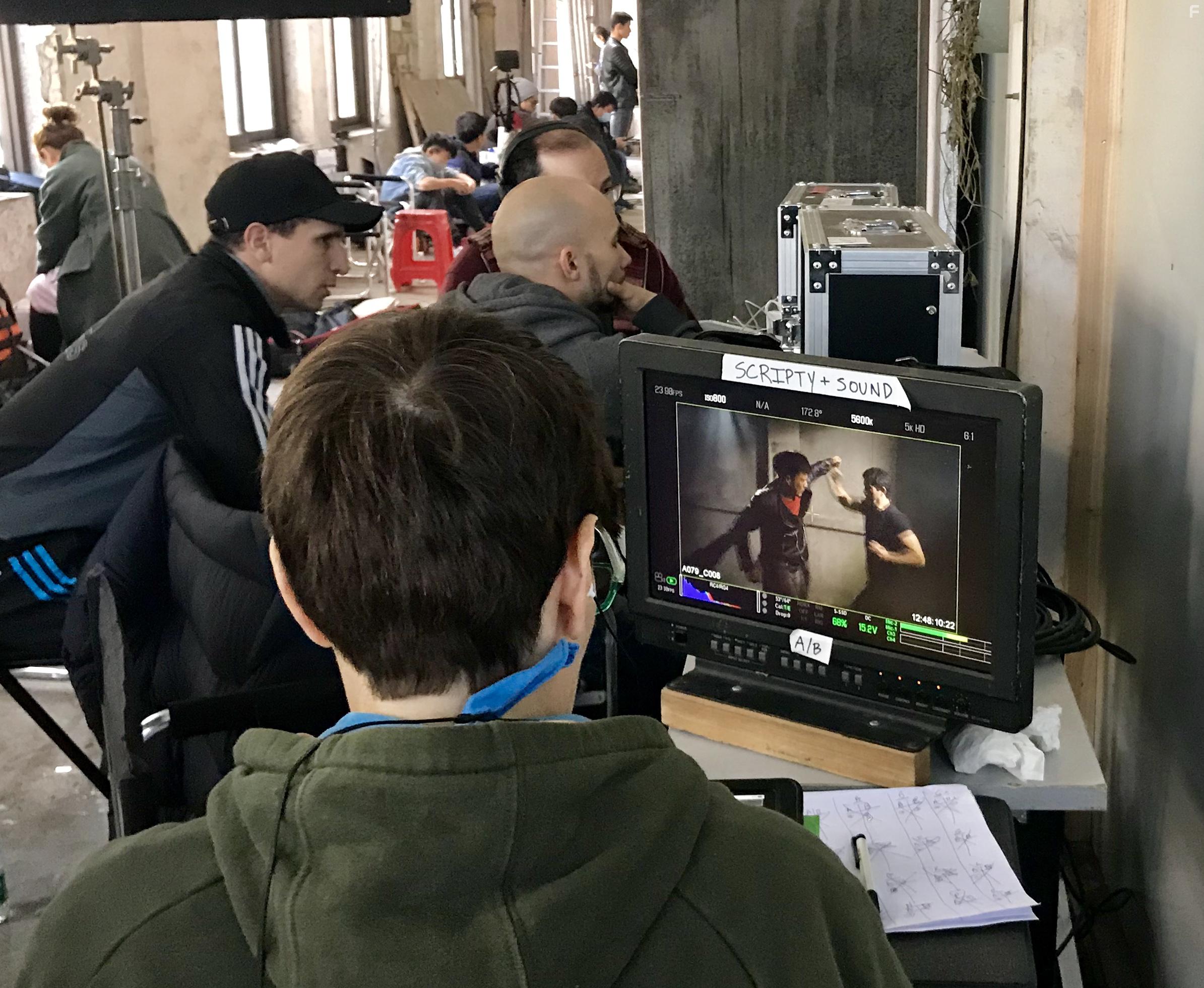 Scott Adkins, Ernie Barbarash, Andy On, Tim Man, and Brahim Chab in Abduction (2019)