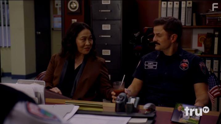 Steve Lemme and Suzy Nakamura in Tacoma FD: Lucy Wants a Friend (2020)