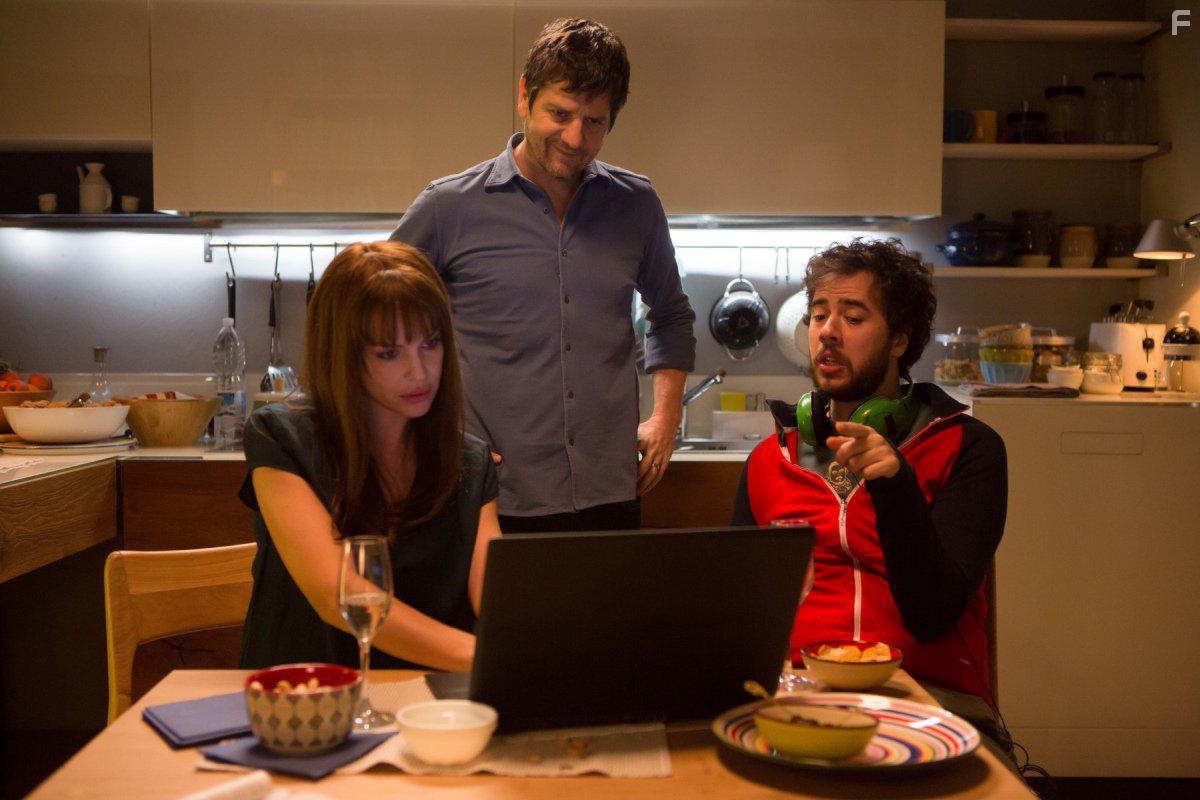 Fabio De Luigi, Micaela Ramazzotti, and Andrea Pisani in Ti presento Sofia (2018)