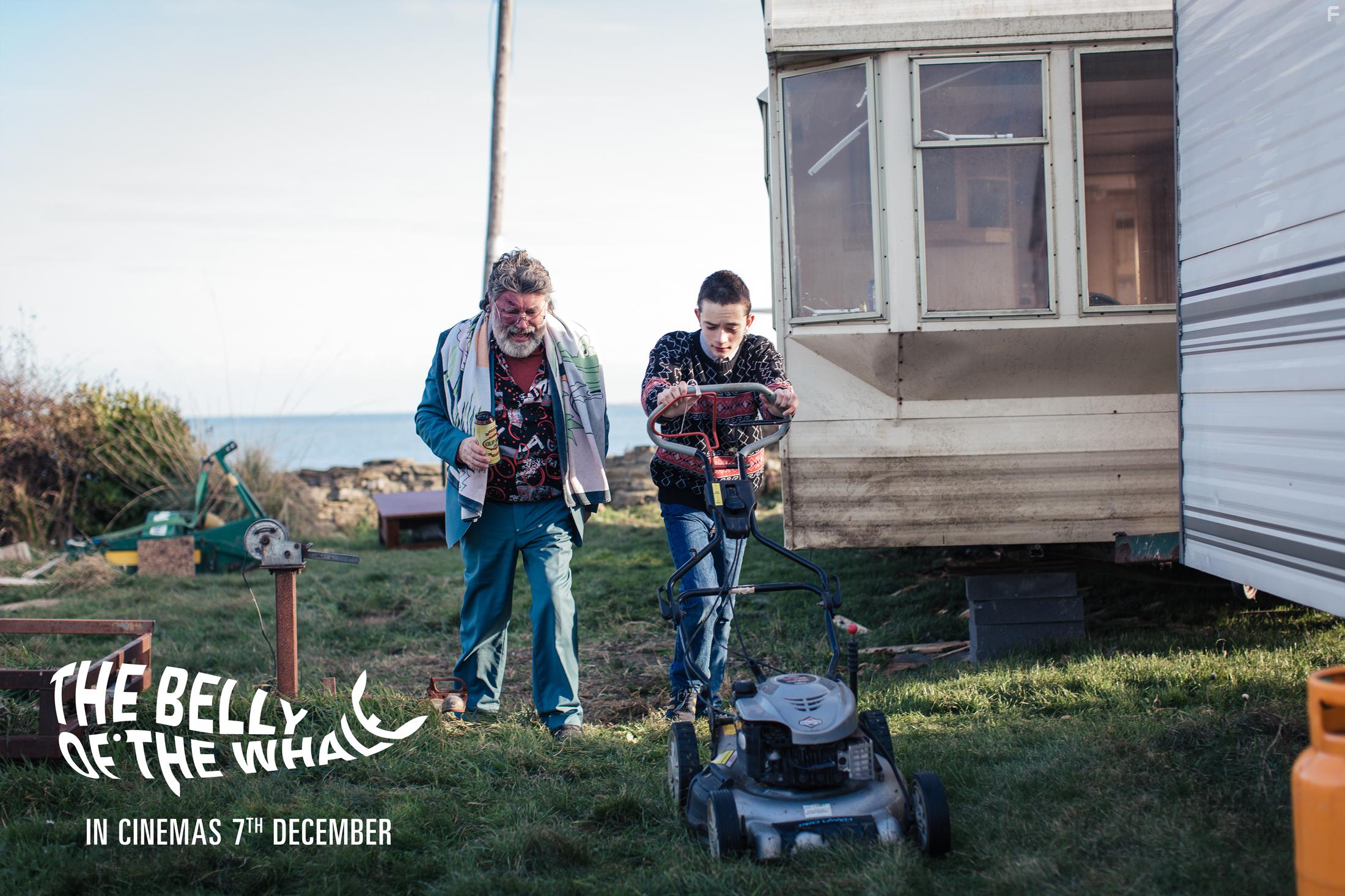 Pat Shortt and Lewis MacDougall in The Belly of the Whale (2018)