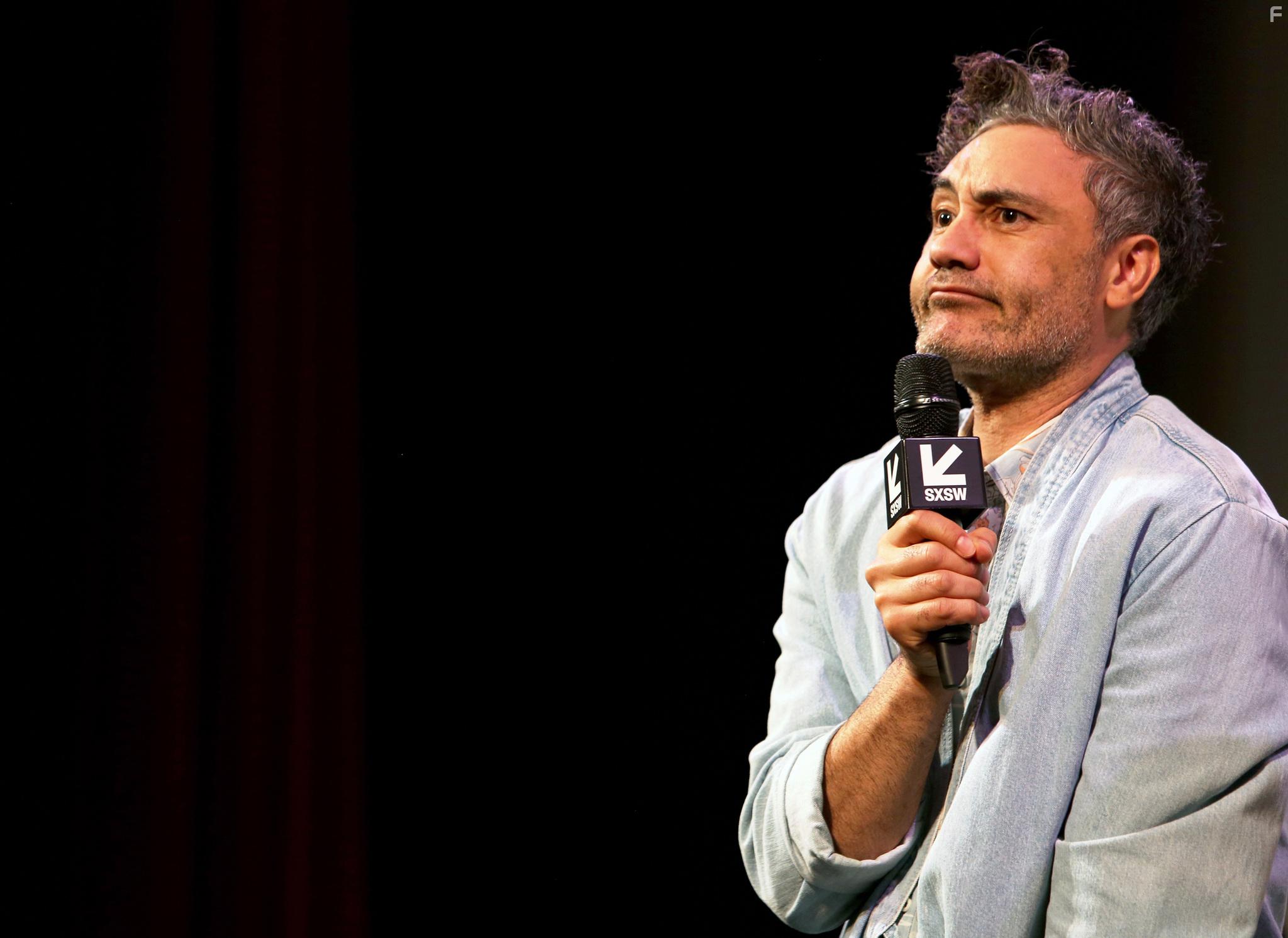 Taika Waititi at an event for What We Do in the Shadows (2019)