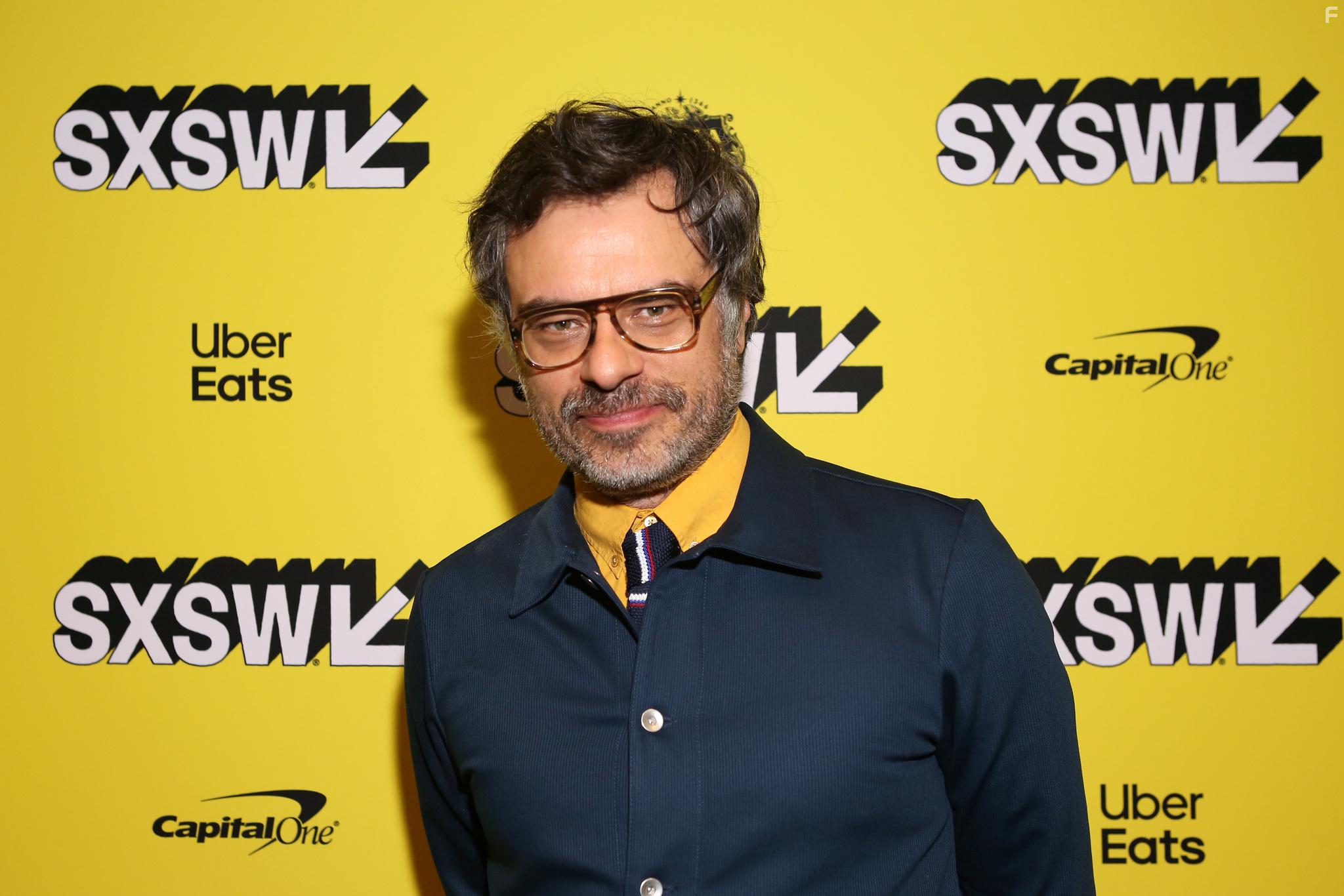 Jemaine Clement at an event for What We Do in the Shadows (2019)