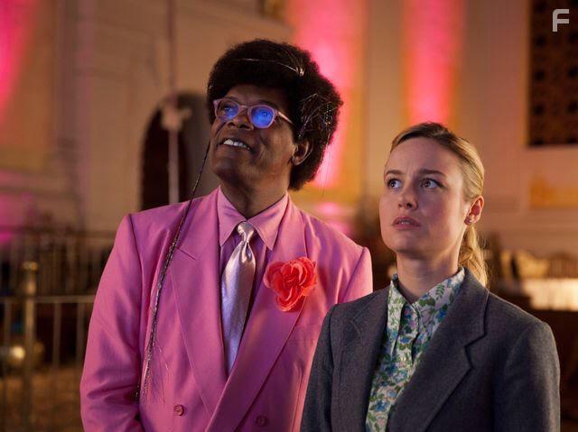 Samuel L. Jackson and Brie Larson in Unicorn Store (2017)