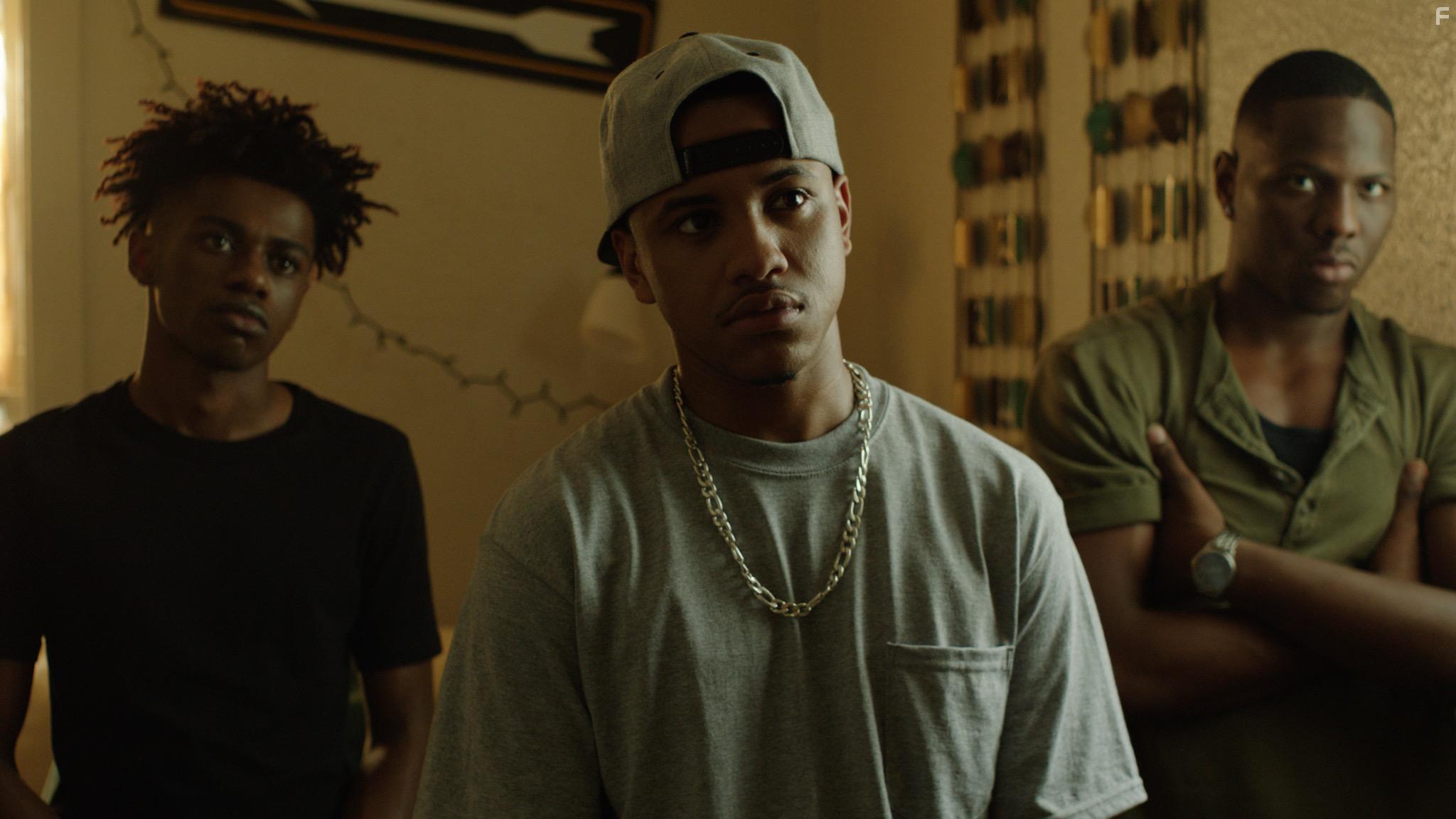 Tequan Richmond, Mitchell Edwards, and Javoun Baker in Savage Youth (2018)
