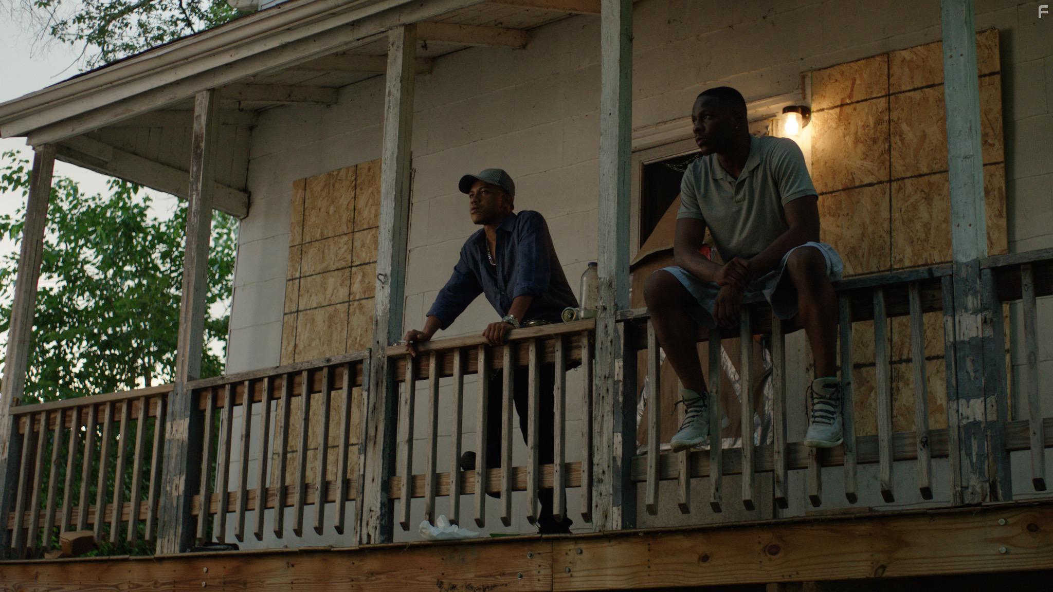 Tequan Richmond and Mitchell Edwards in Savage Youth (2018)