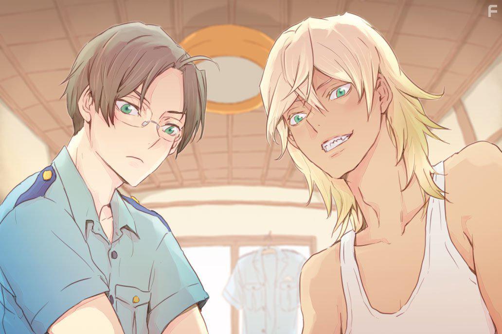 Mamoru Miyano and Yoshimasa Hosoya in Sarazanmai (2019)