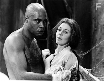 James Earl Jones and Jane Alexander in Большая белая надежда (1970)