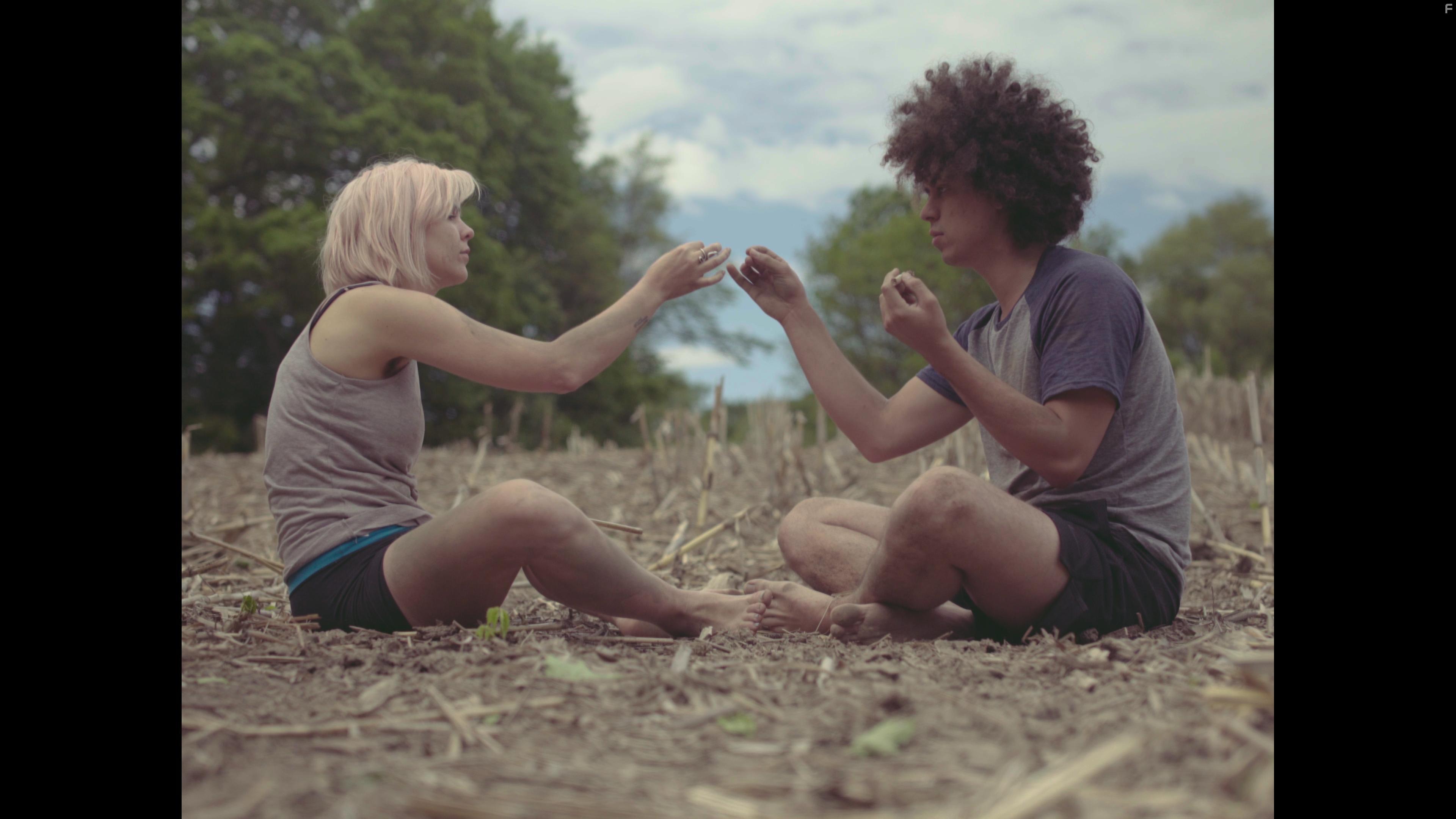 Meredith Johnston and Rene Cruz in Pet Names (2018)