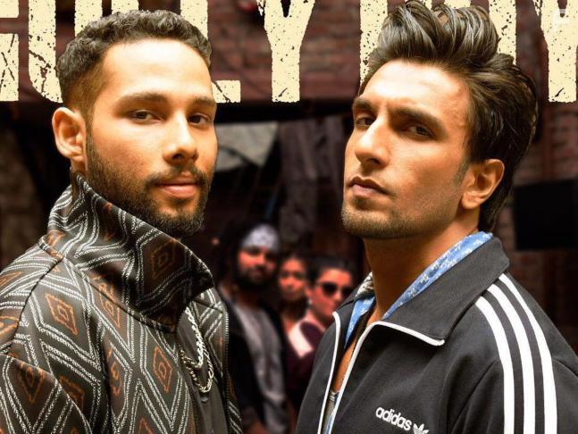 Ranveer Singh and Siddhant Chaturvedi in Gully Boy (2019)