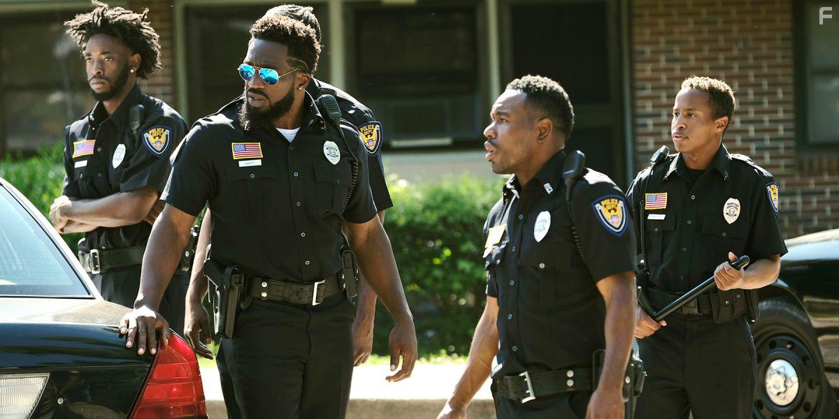 Tyrin Turner and Travis Love in Tales (2017)