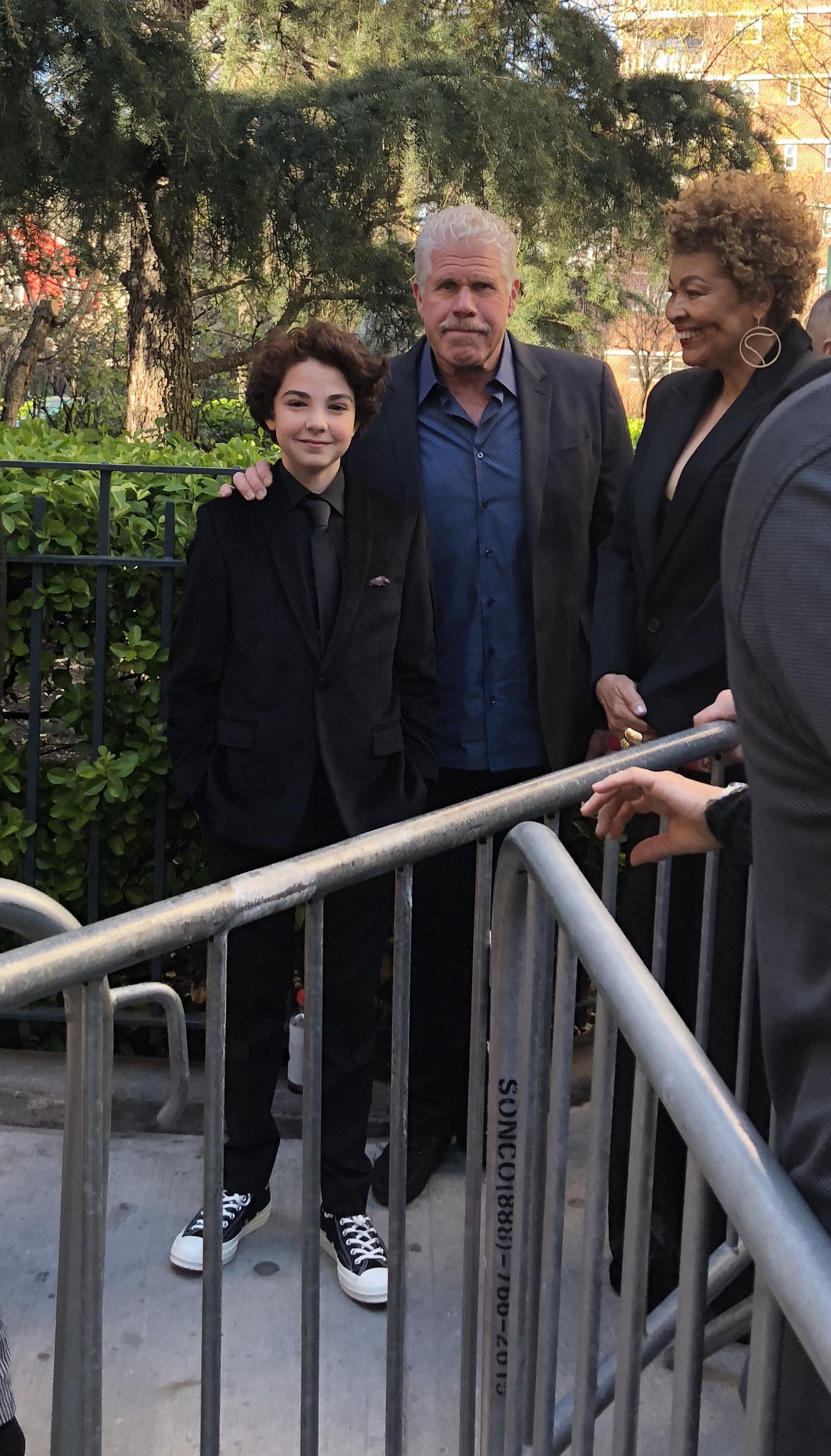 Sammy and Ron Perlman - To Dust premier