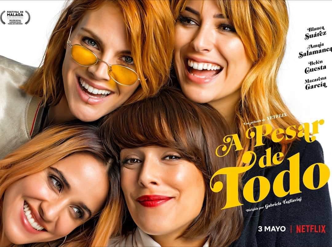 Blanca Surez, Amaia Salamanca, Beln Cuesta, and Macarena Garca in A pesar de todo (2019)