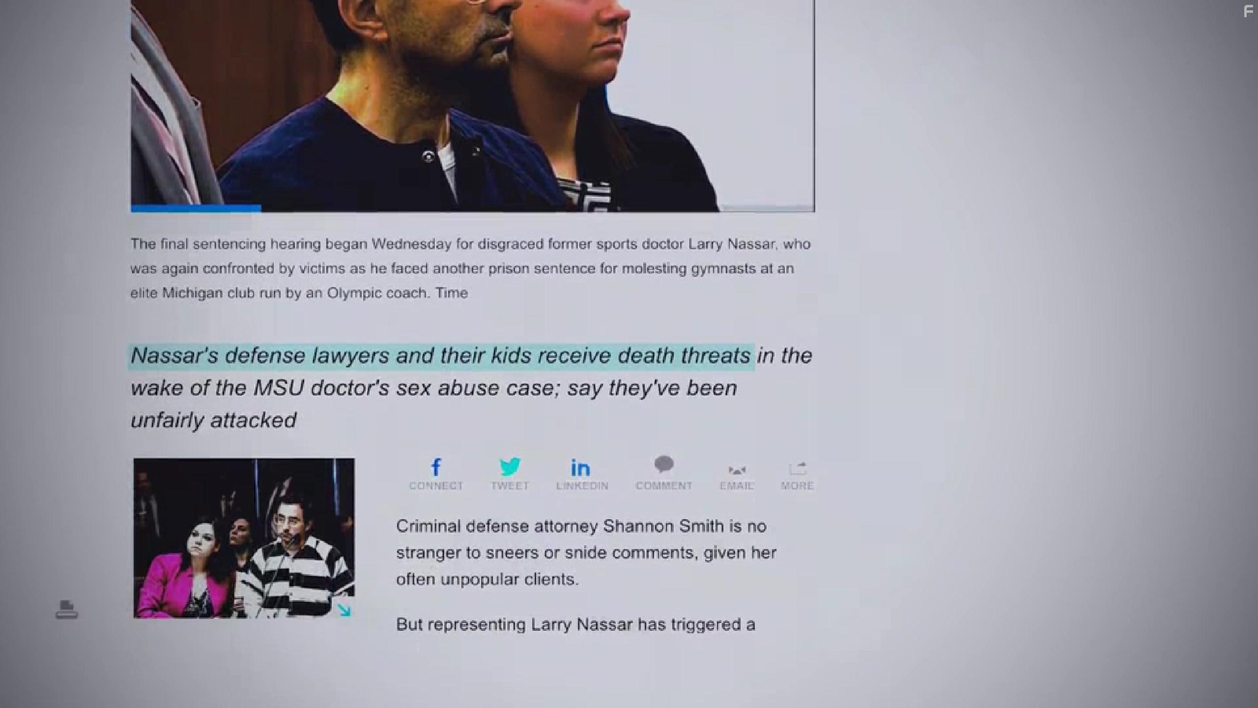 At the Heart of Gold: Inside the USA Gymnastics Scandal (2019)