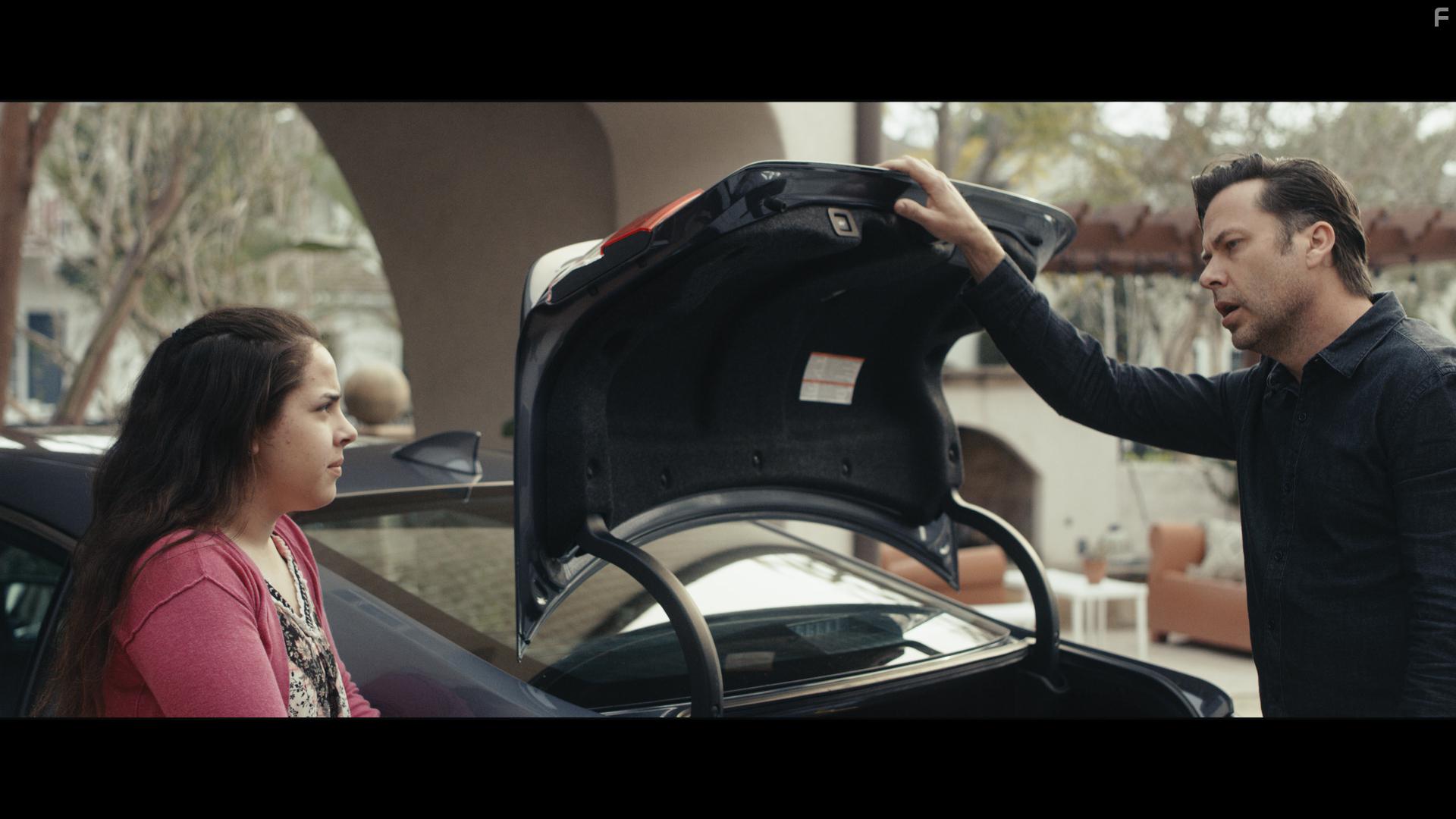 Kelton Jones and Sophia Sparks in The Evil Down the Street (2019)