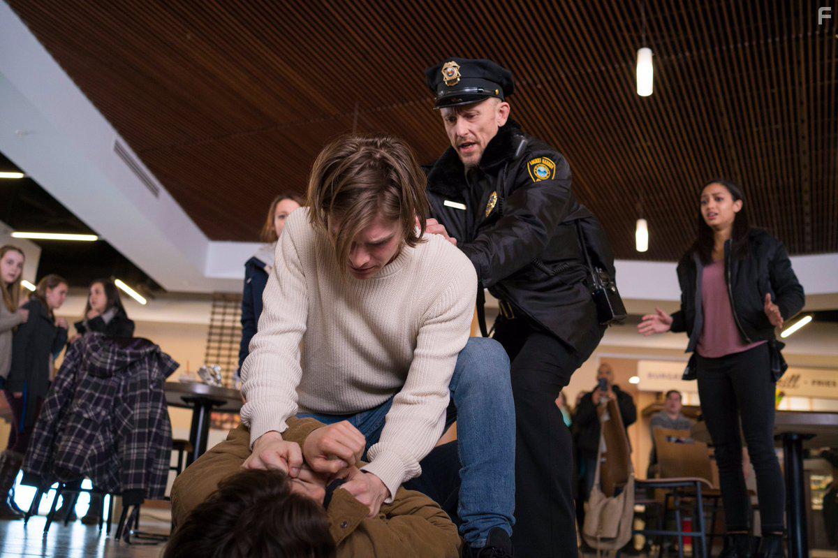 Keenan Tracey, Samantha Logan, and Tyler Young in Polaroid (2019)