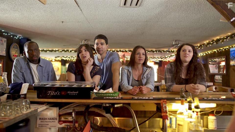 Jeffry Foote, Sophia Popovits, Tierney Gallagan, Steven Staine, and Kristin Lauria in Loveland (2019)