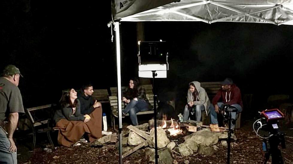 Jeffry Foote, Jeffrey J. Scott, Sophia Popovits, Tierney Gallagan, Steven Staine, and Kristin Lauria in Loveland (2019)